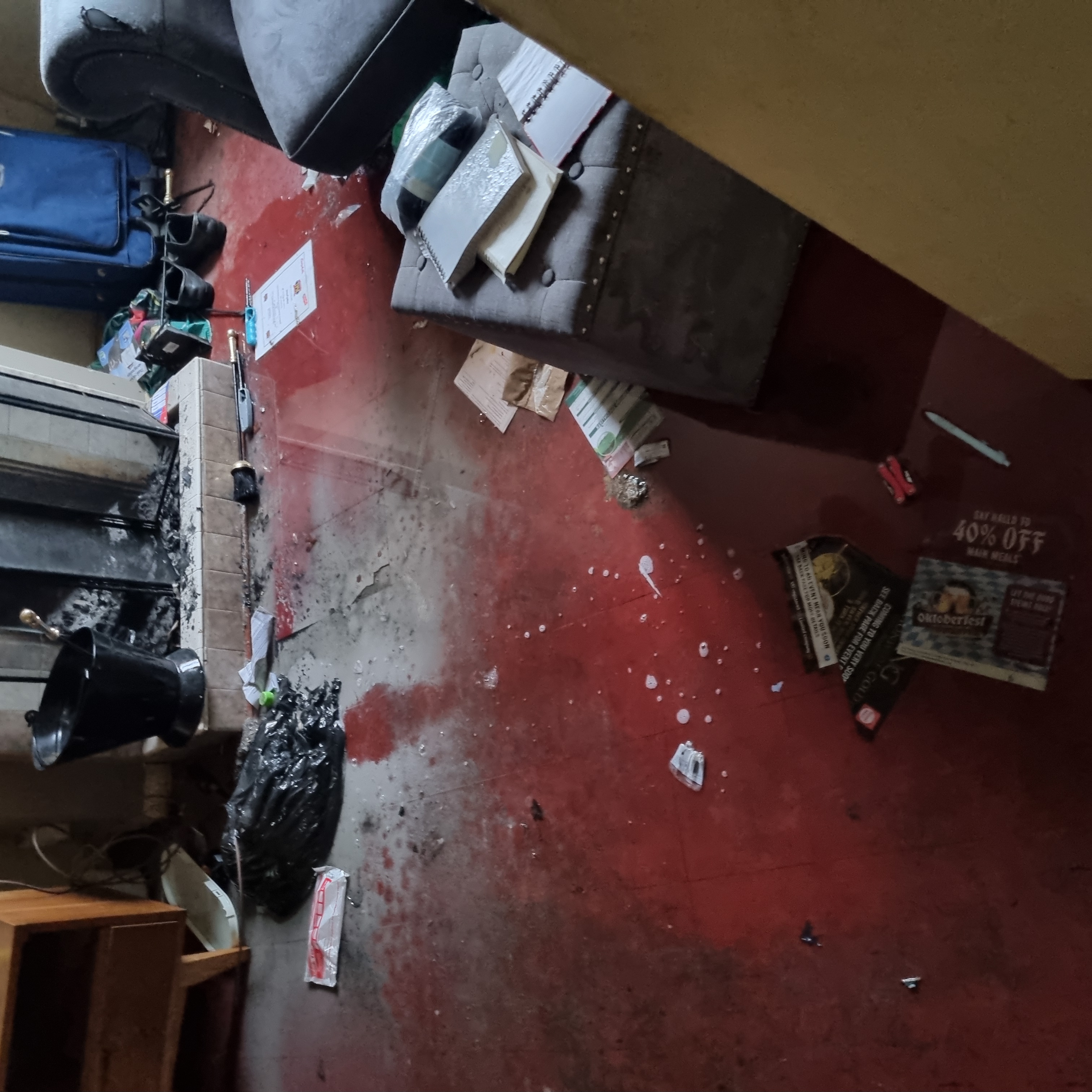 Flooding in a bungalow